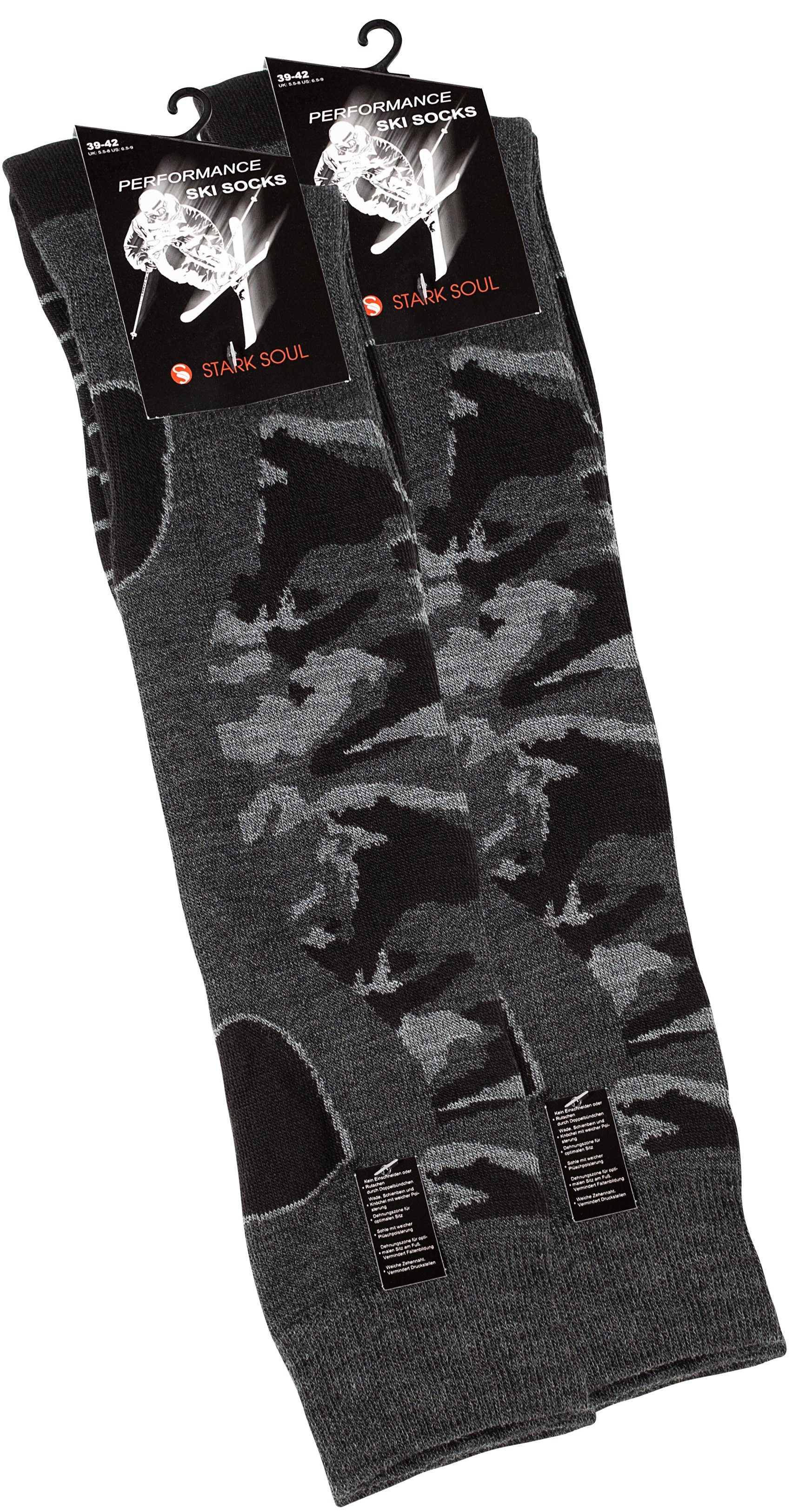 Paar Stark Snowboard Paar Socken Camouflage, & Skisocken - 2 Soul® 2 Skisocken