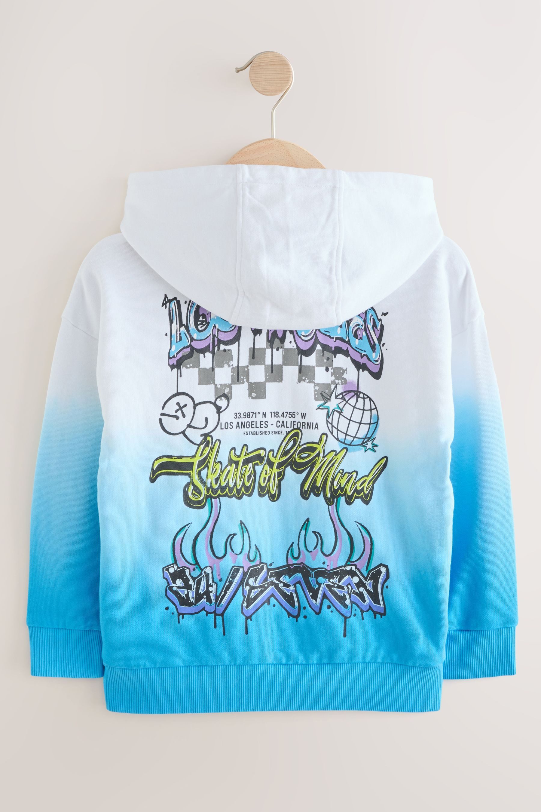 Next Kapuzenpullover Kapuzenjacke mit Grafik (1-tlg) günstig online kaufen