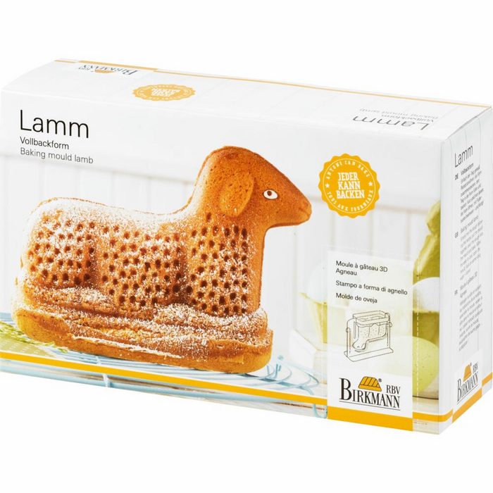 Birkmann Backform 3D Lamm 13 x 10 cm