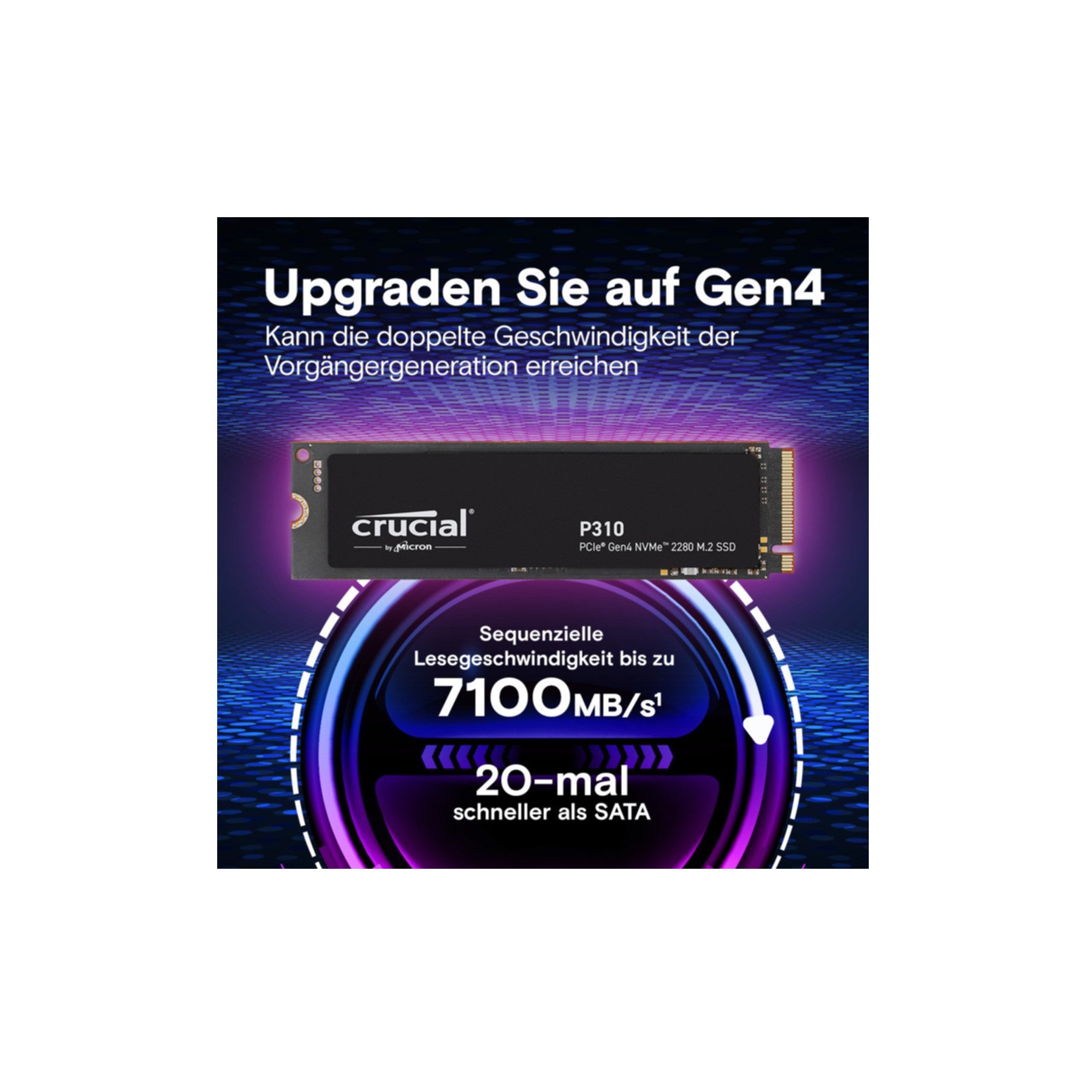 Crucial P310 interne SSD