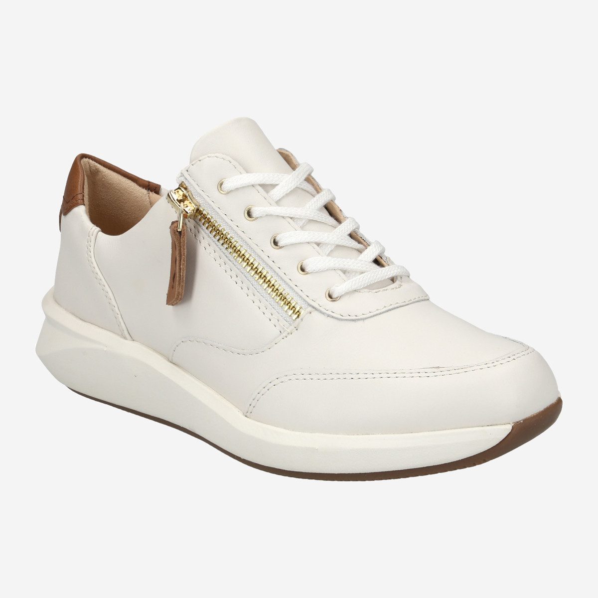 Clarks Clarks Un Rio Zip 26167372 4, Sneaker, Weiß, Damen Sneaker günstig online kaufen