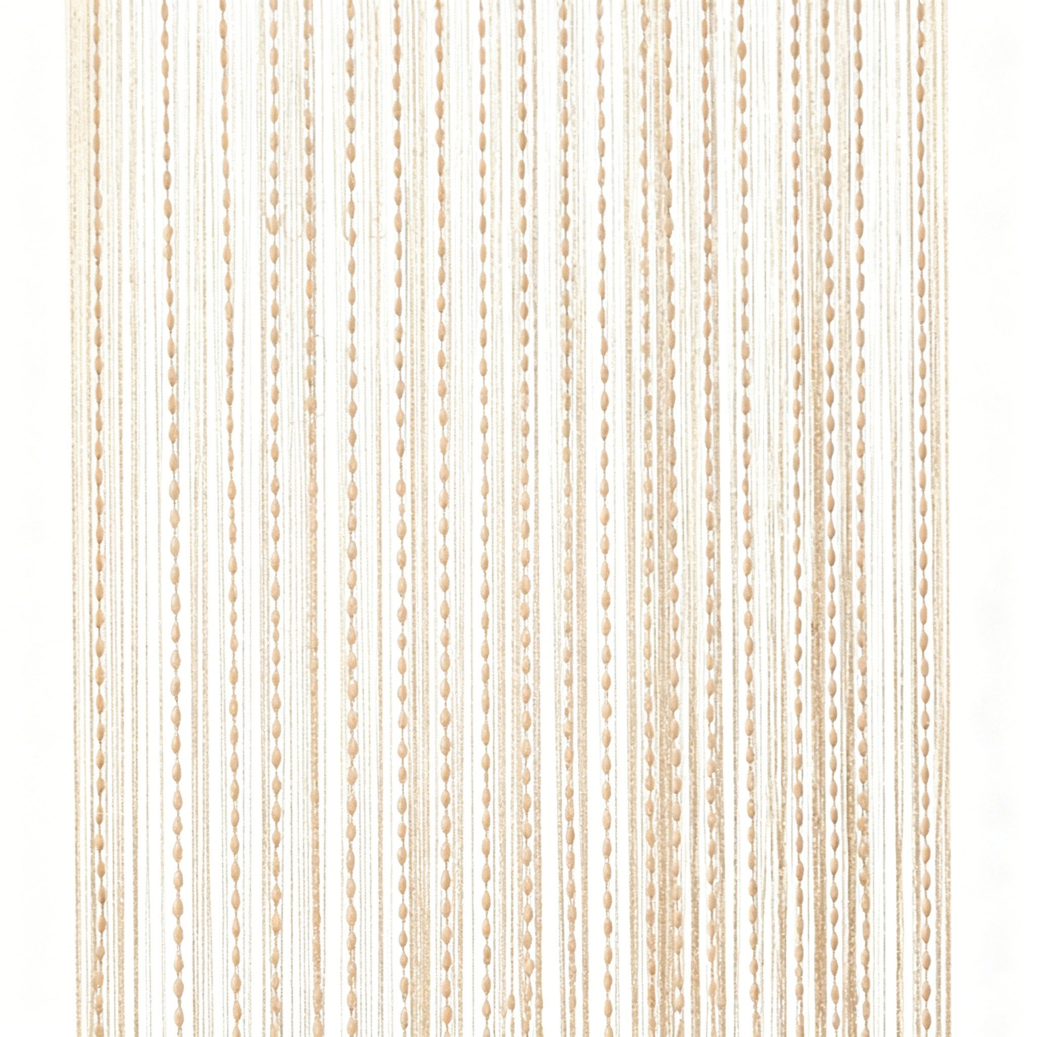 Zyronn Fadenvorhang Türvorhang Fadengardine Raumteiler Fadenstores (1 St), gestreifter Vorhang/Querbehang, 100 x 200 cm,Stangendurchzug