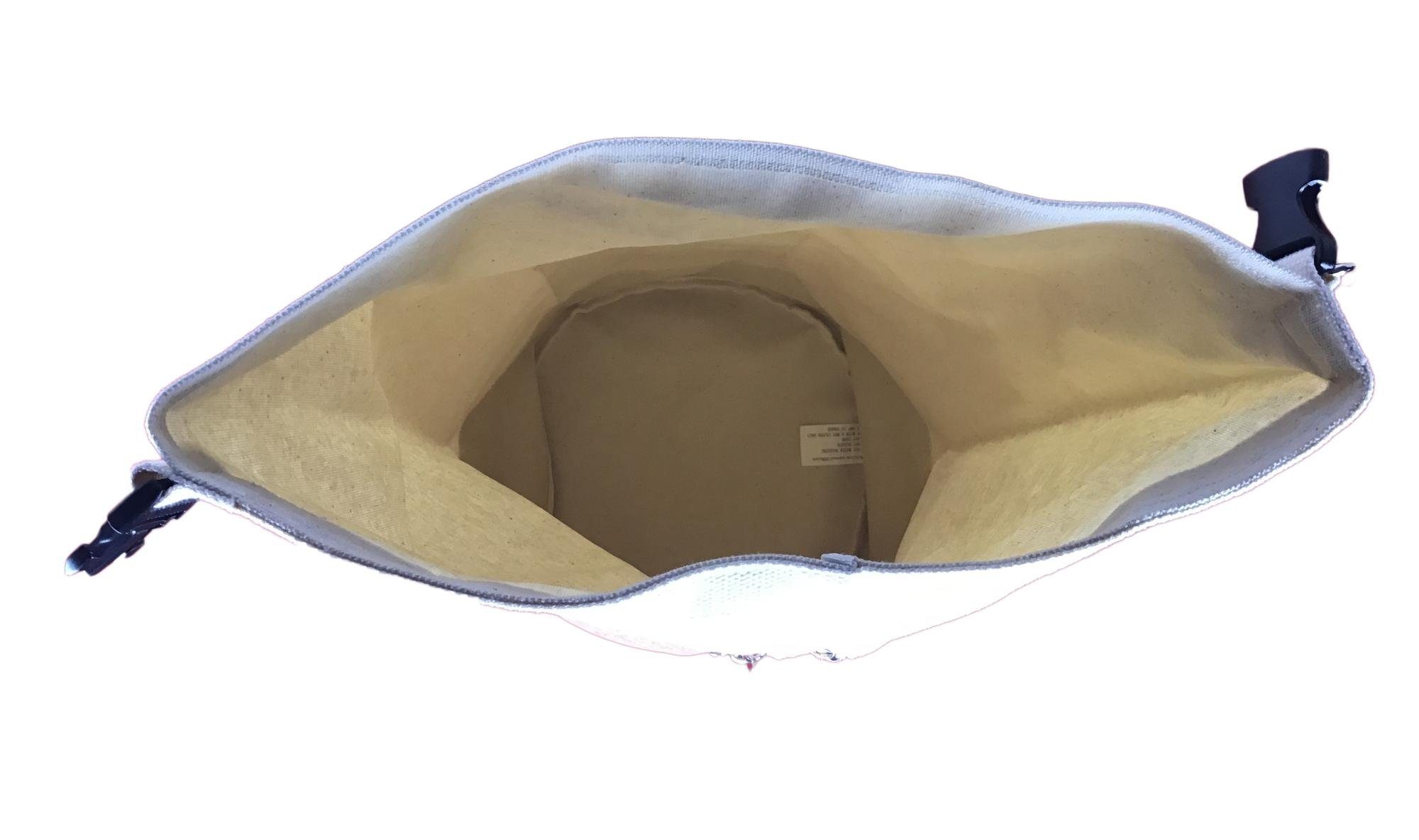 Sporttasche Bonizetti (1-tlg), Tasche, Volumen, Weiß Kork 20 - und Liter wasserfeste Seesack Canvas aus