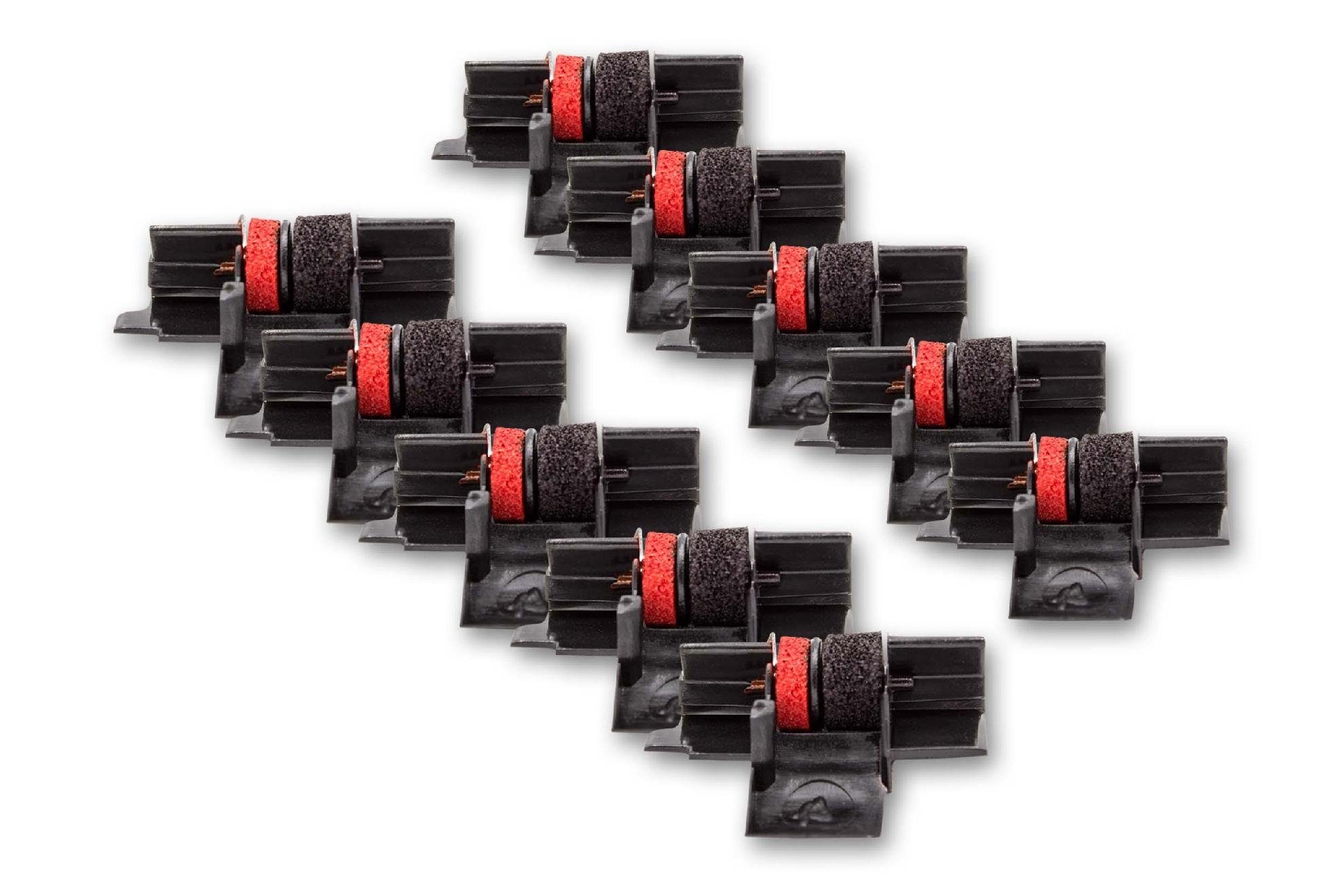 Tintenrolle schwarz-rot für Epson IR40T/IR50/515056 Farbrolle 