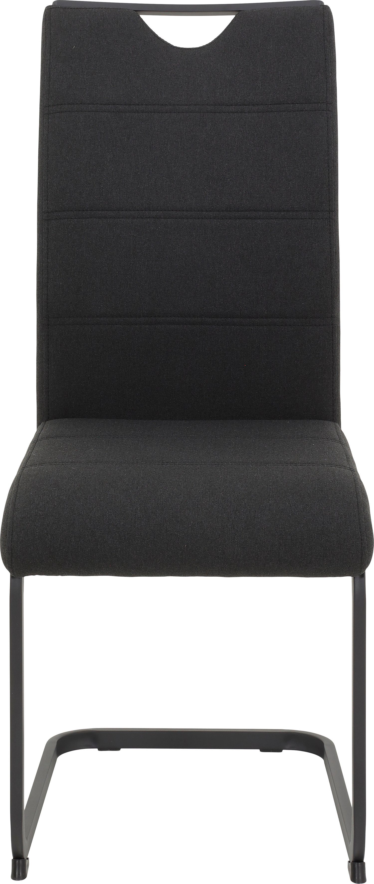 HELA Freischwinger Giselle Esszimmerstuhl (Set, 2 St), robuster Bezug, 120 Kg Belastbarkeit, 2er und 4er Set