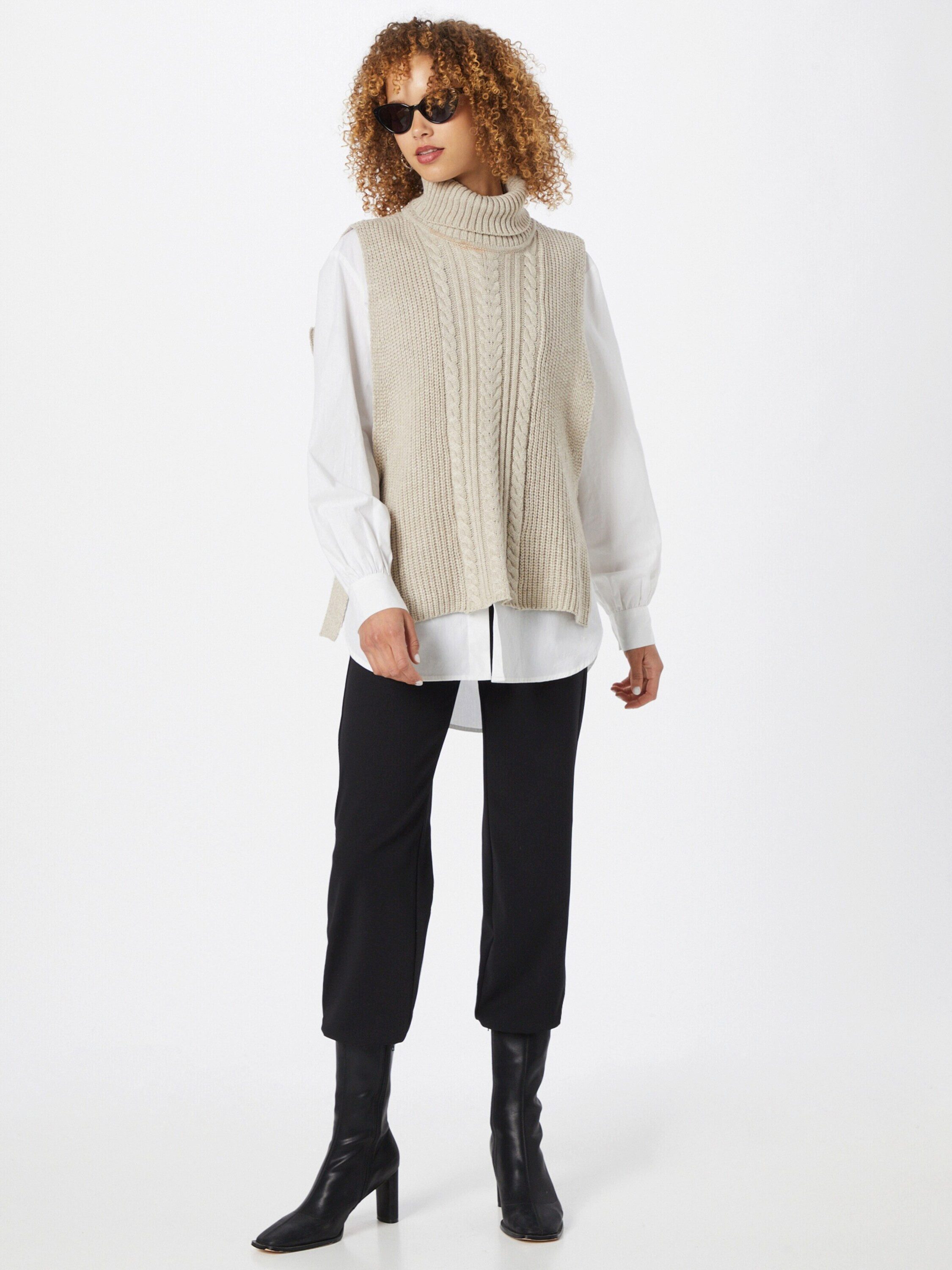 Vero Moda Stoffhose Zamira (1-tlg) Falten – Bild 4 von 5