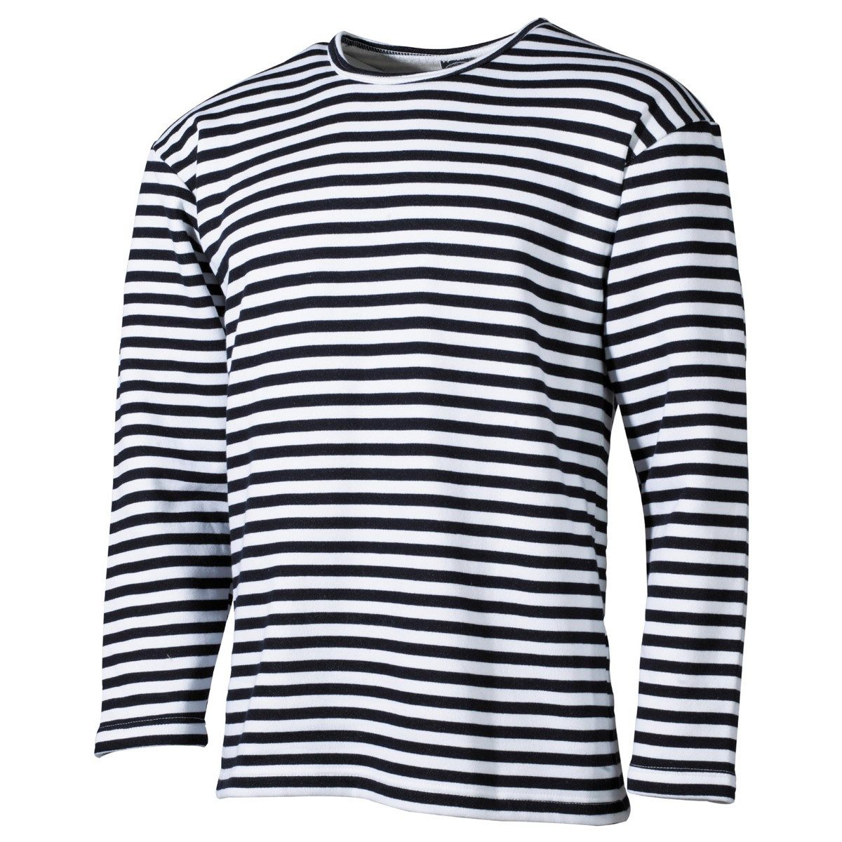 MFH Sweatshirt Russisches Marine Shirt, langarm, weiß-blau