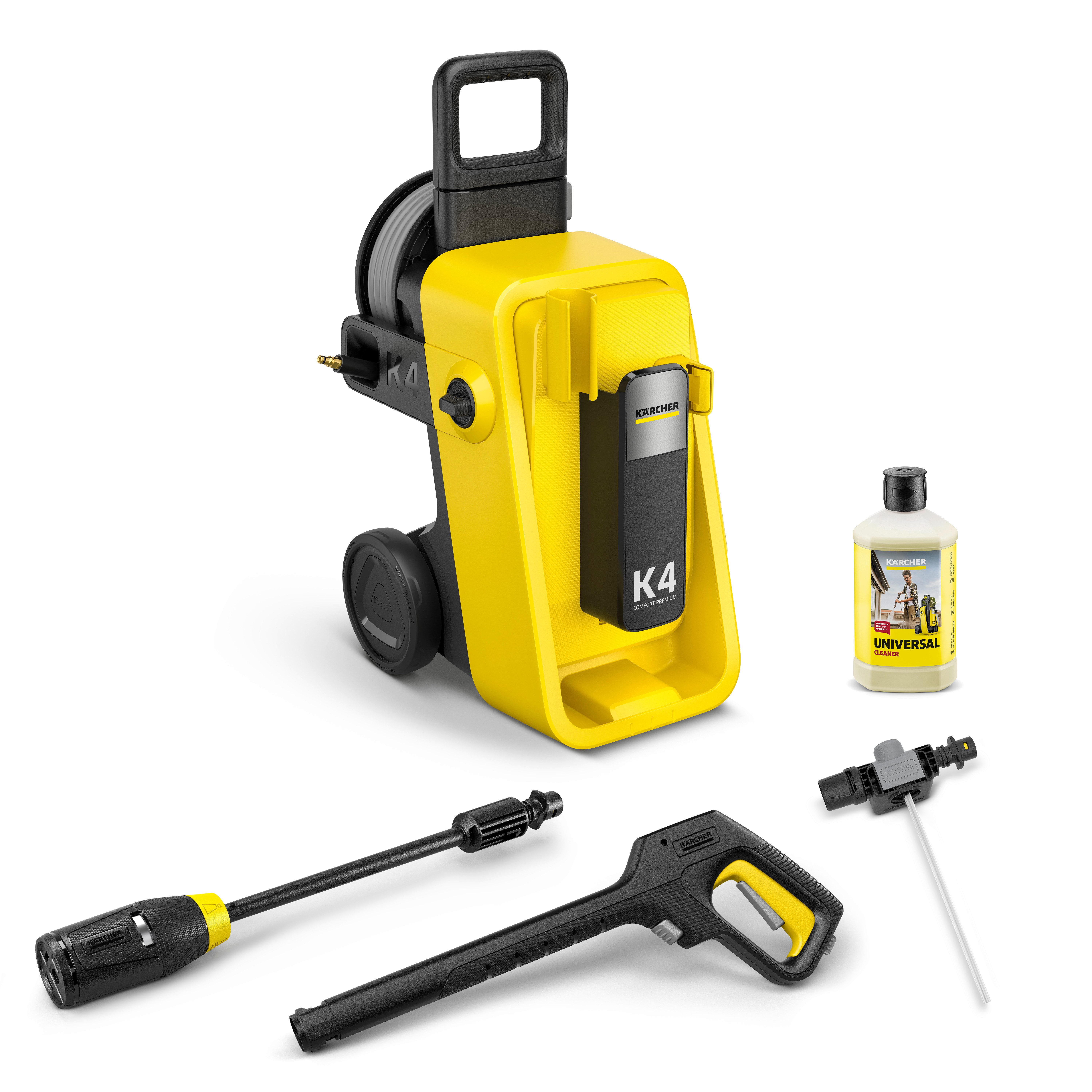 KÄRCHER Hochdruckreiniger K 4 Comfort Premium *EU, Druck max: 130 bar, Fördermenge max: 420 l/h
