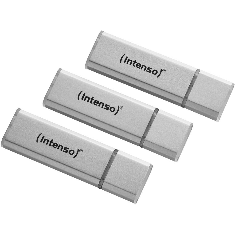 Intenso Alu Line USB 2.0 16GB 3er Pack Speichersticks USB-Stick