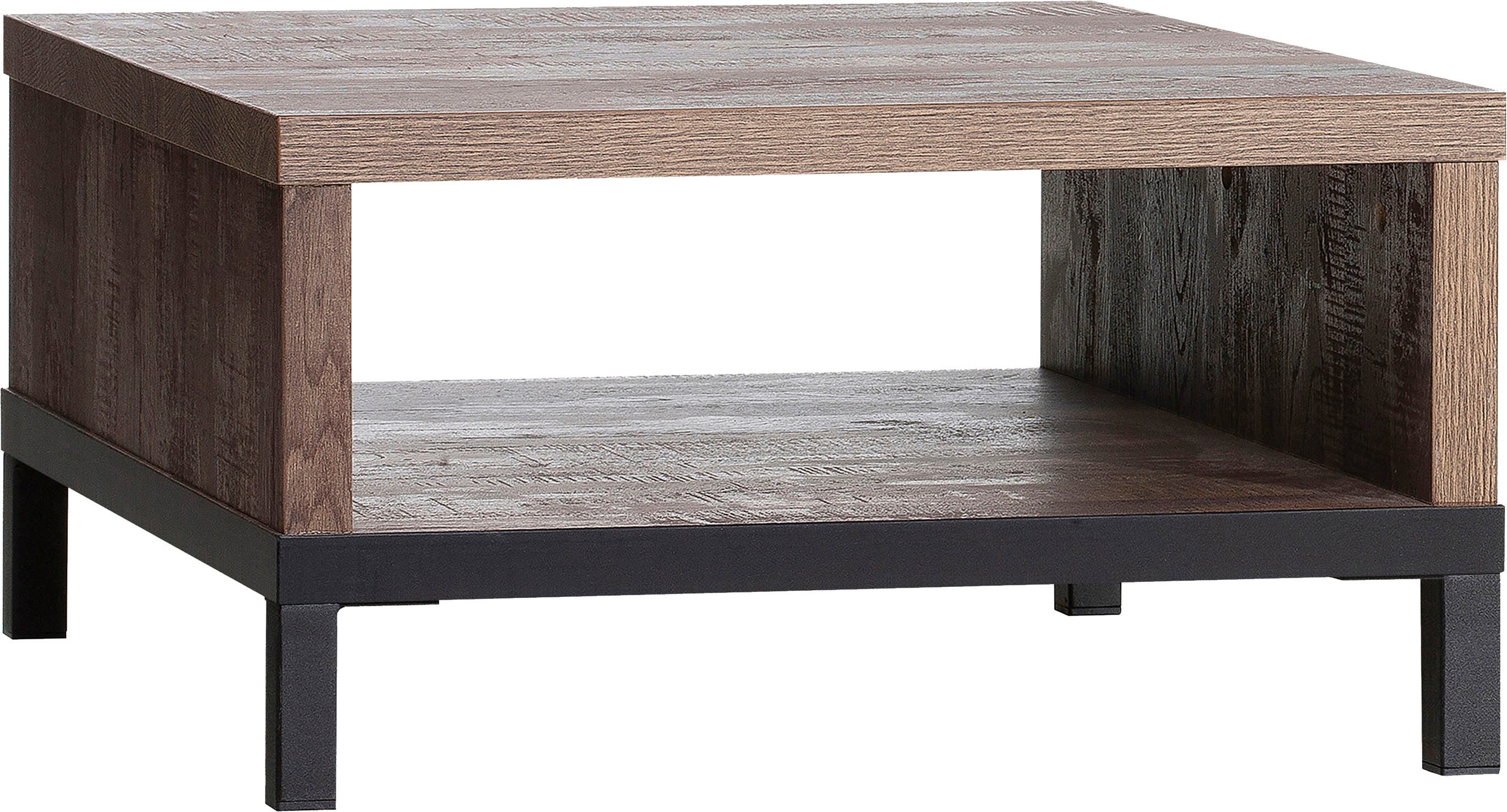 OMG Design Couchtisch Stanley (1-St), Zeitloser Landhausstil, mit Metallgestell