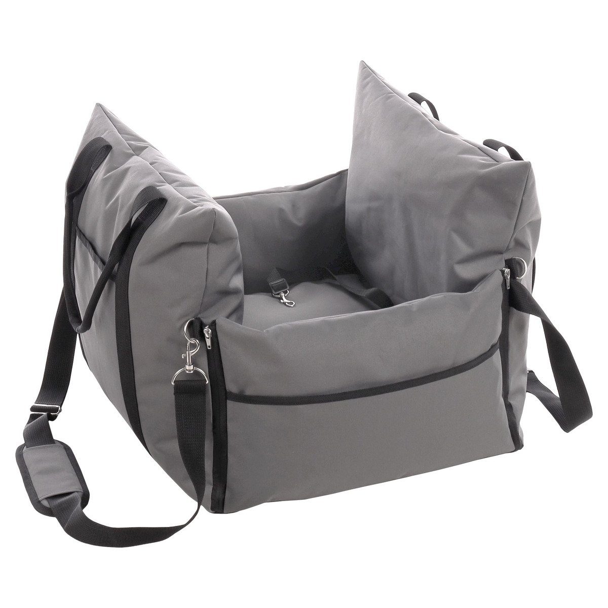 Flamingo Tier-Autobett Autositz Bobba grau günstig online kaufen