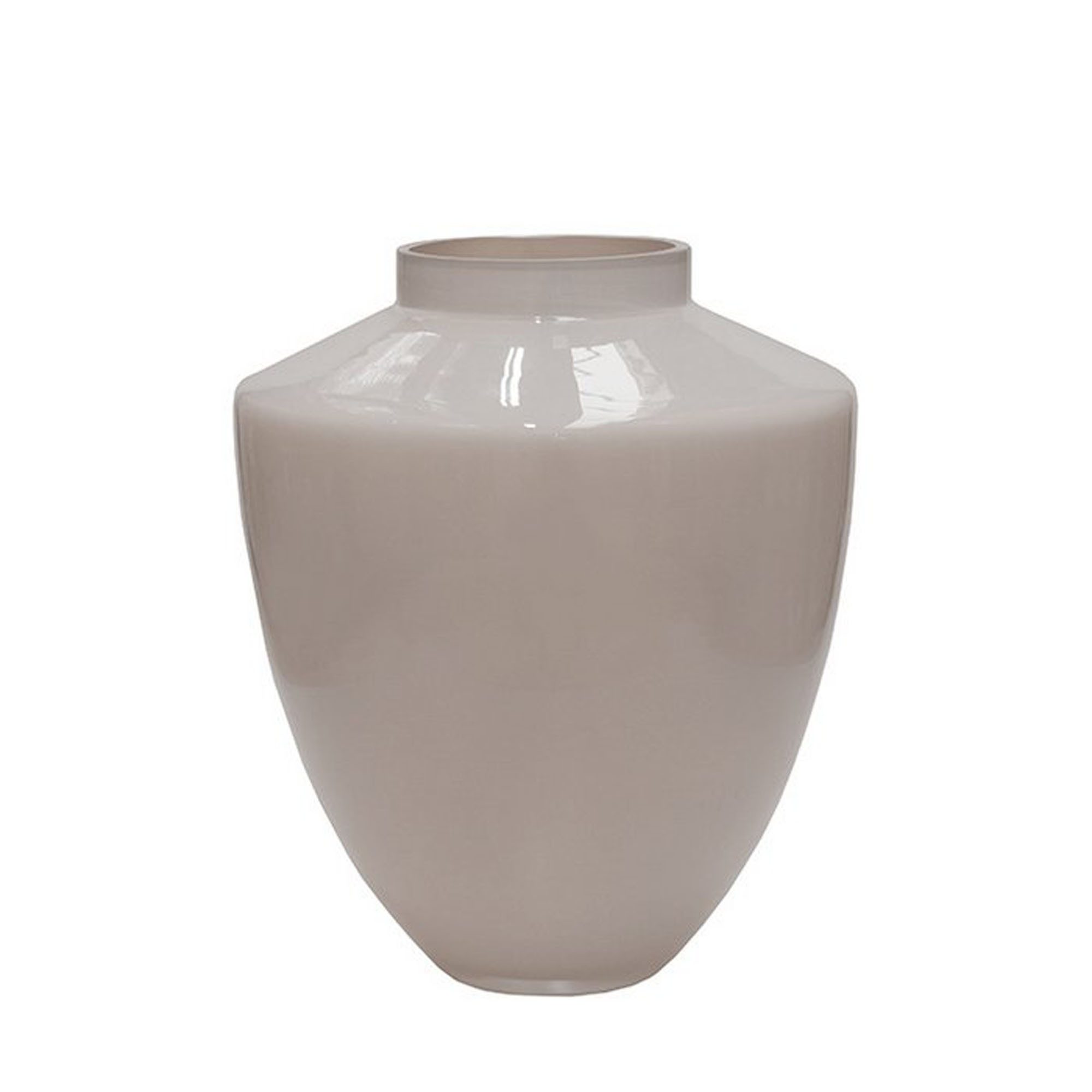 Vase the World Tischvase Glasvase klassisch konisch Blumenvase mundgeblasen (1 St., 1 Vase), handgefertigt für große Sträuße