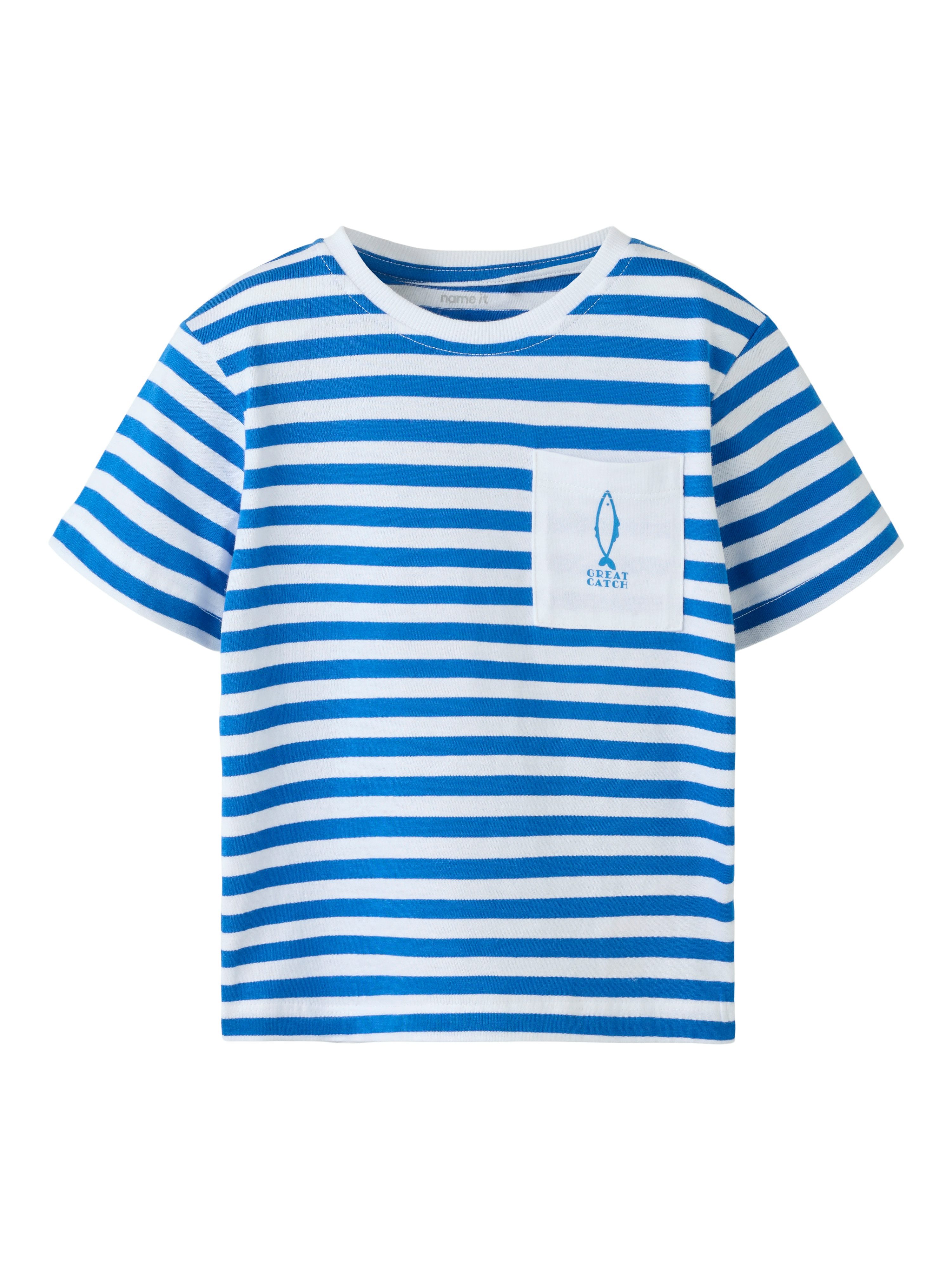 Name It T-Shirt NMMJESPER SS NREG TOP BOX PB