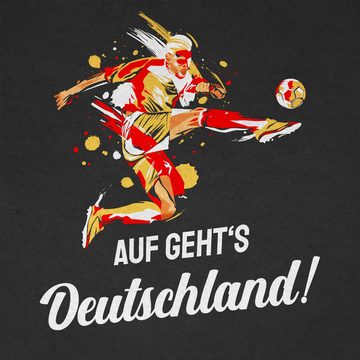 Shirtracer T-Shirt Auf gehts Deutschland (1-tlg) 2024 Fussball EM Fanartikel