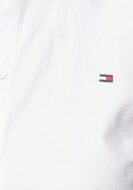 Tommy Hilfiger Hemdbluse HERITAGE REGULAR FIT SHIRT in hochwertiger Oxford Qualität mit Tommy Hilfiger Logo-Flag