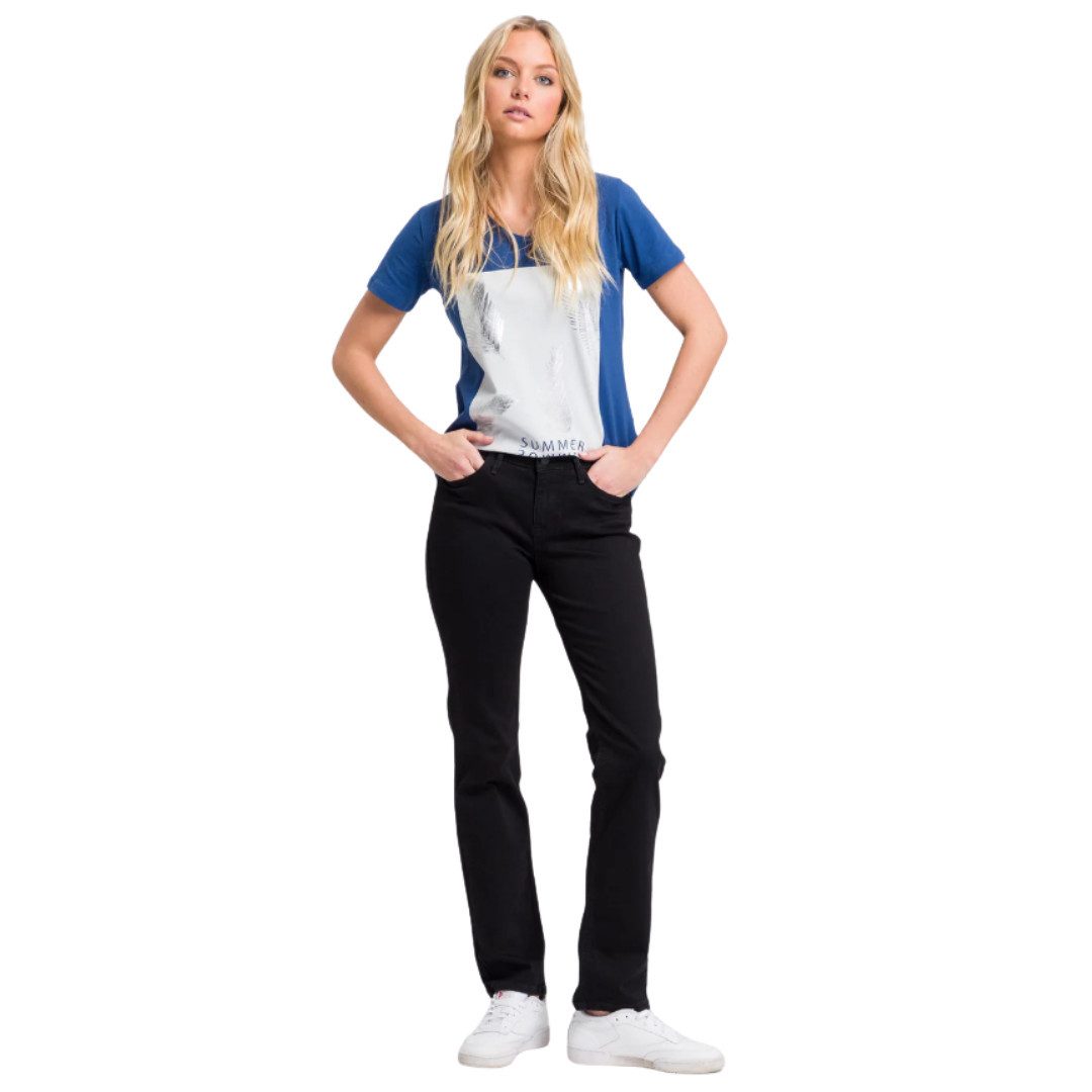 CROSS JEANS® Regular-fit-Jeans Rose N487-078 Black 5 pocket Style – Bild 2 von 5