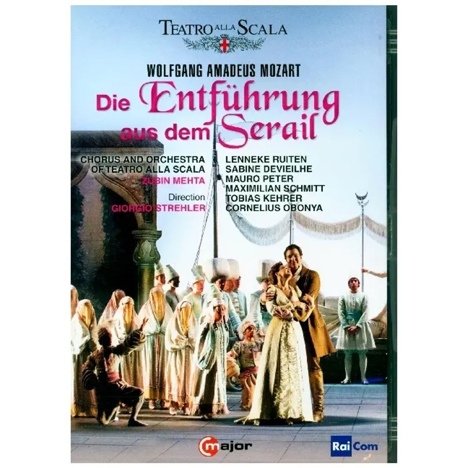 Major DVD Die Entführung aus dem Serail, 2 DVDs