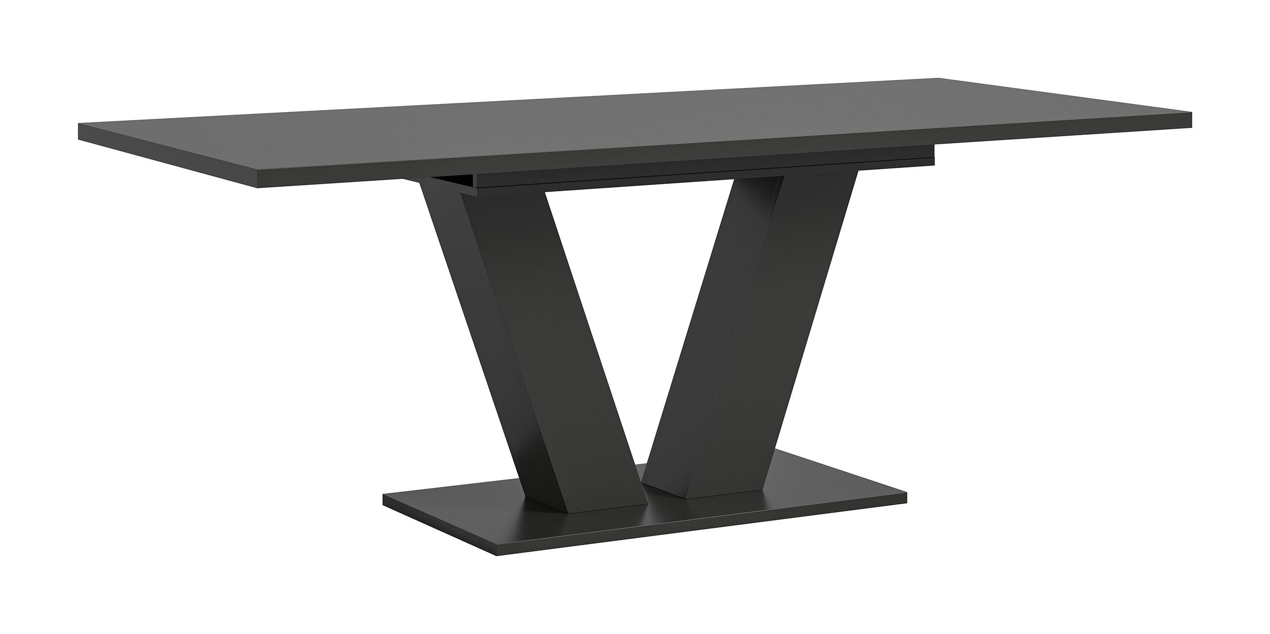 Newroom Esstisch Grau 76 cm, Esstisch Grau Esszimmertisch Tisch Modern Zeitlos Küche Esszimmer