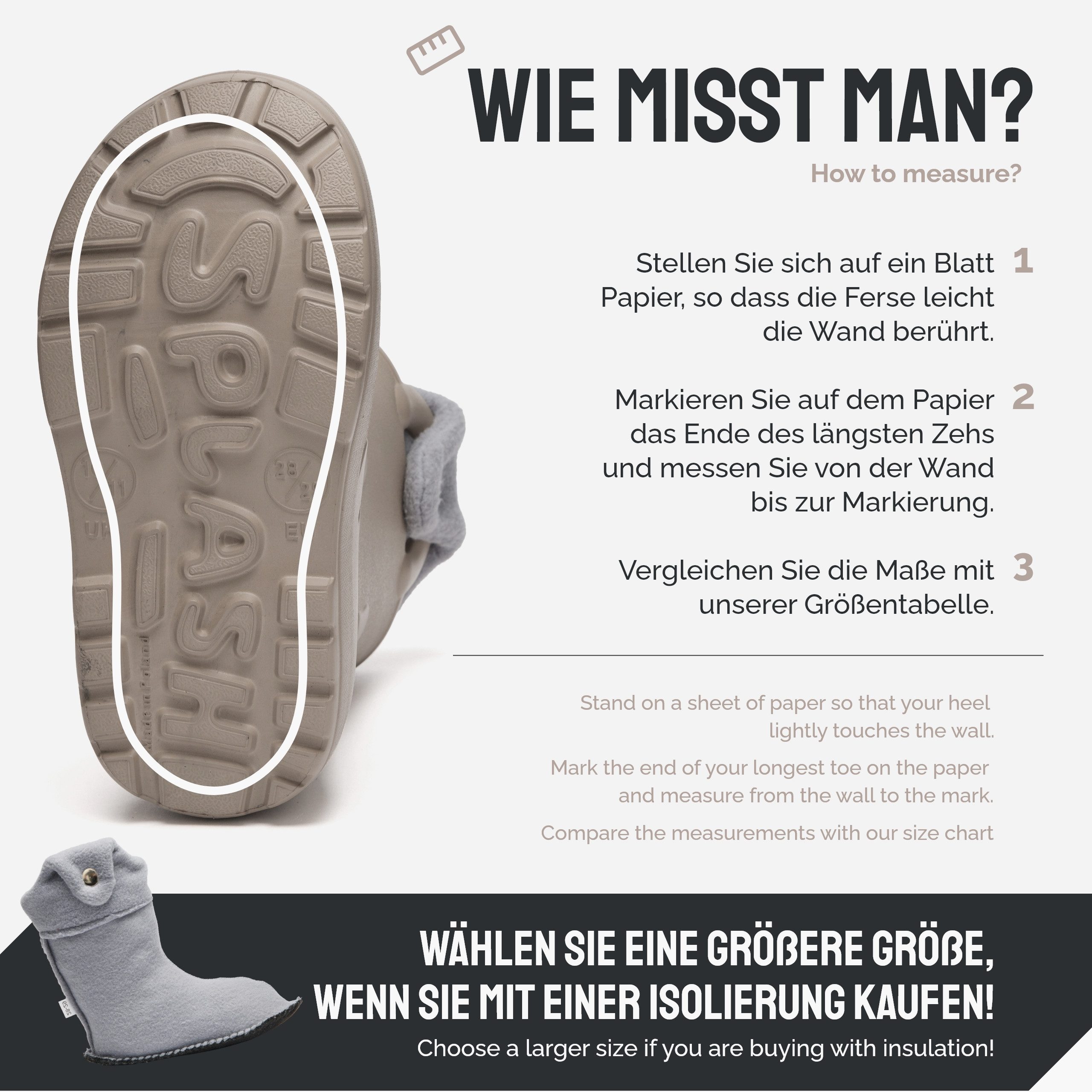 Ladeheid x Camminare Kinder aus leichtem EVA warm gefüttert mit Griff LA-CA-21 Gummistiefel