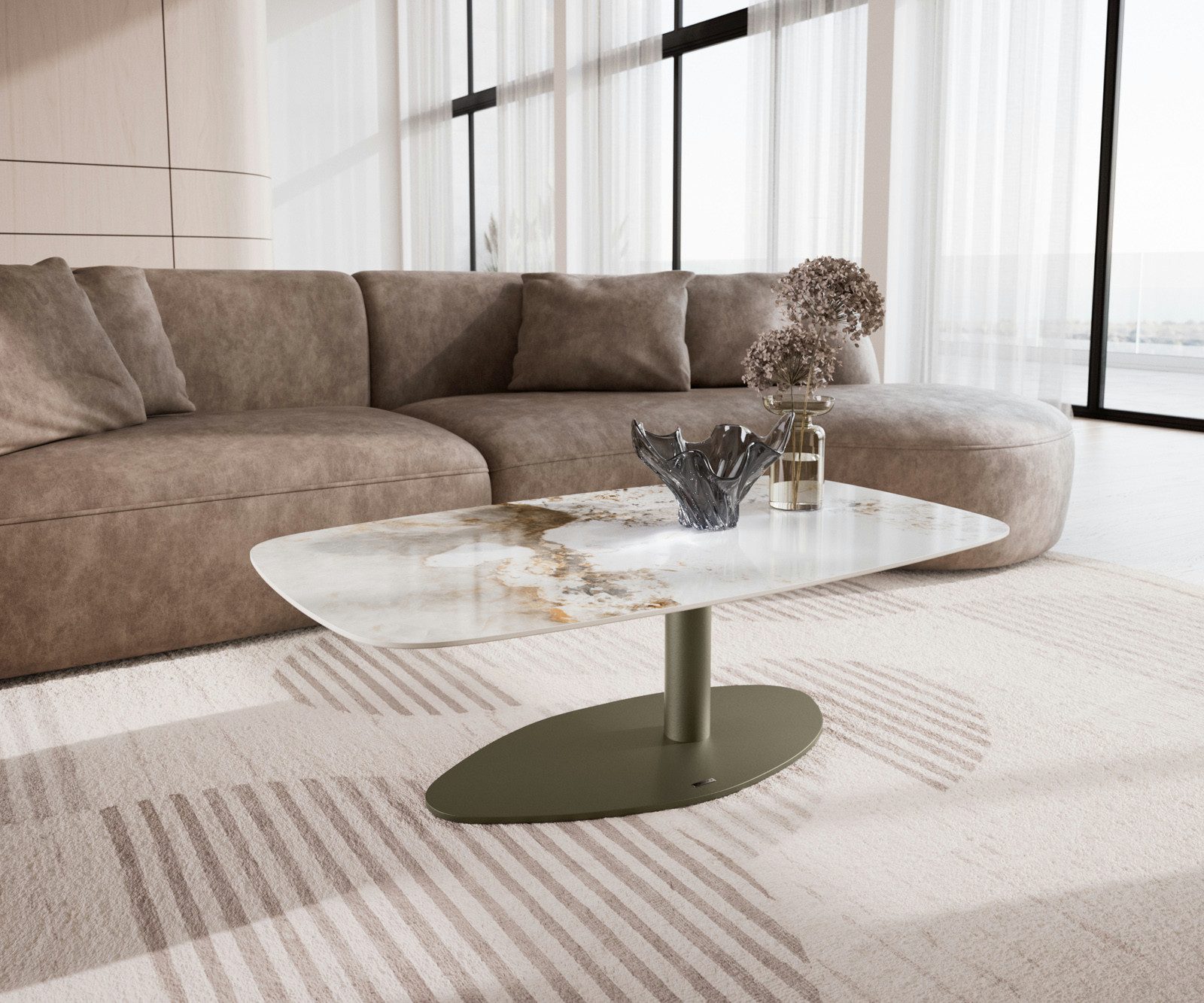 DELIFE Couchtisch Edge, Boot 120x70 cm günstig online kaufen