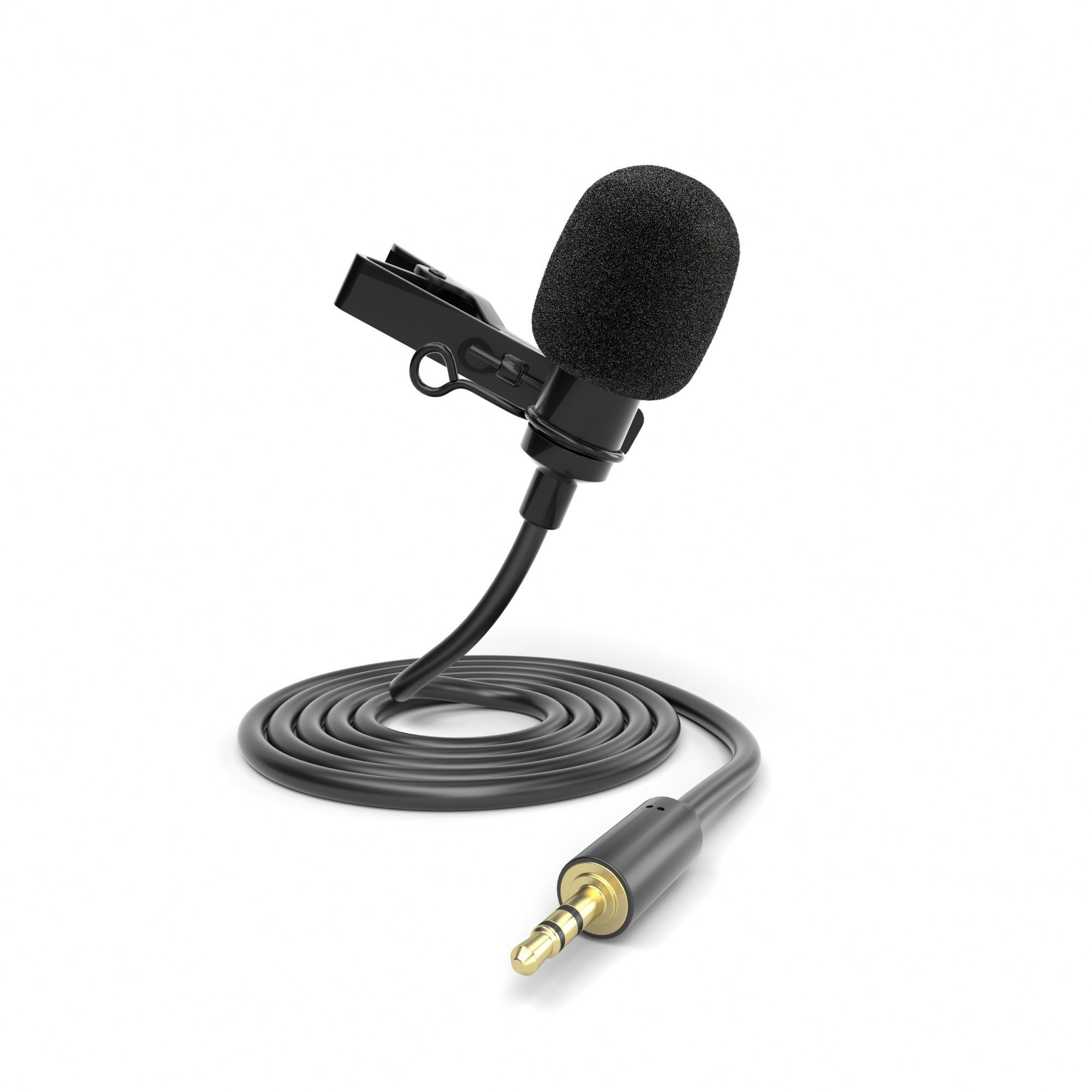 ayex Mikrofon Lavalier perfekt für Kamera Camcorder PC z.B. für Interviews