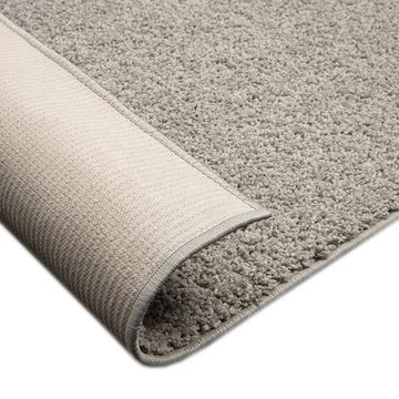 Teppich Shaggy Teppich Diele, kuschlig warm & weich, sand, Teppich-Traum, rechteckig, Höhe: 30 mm