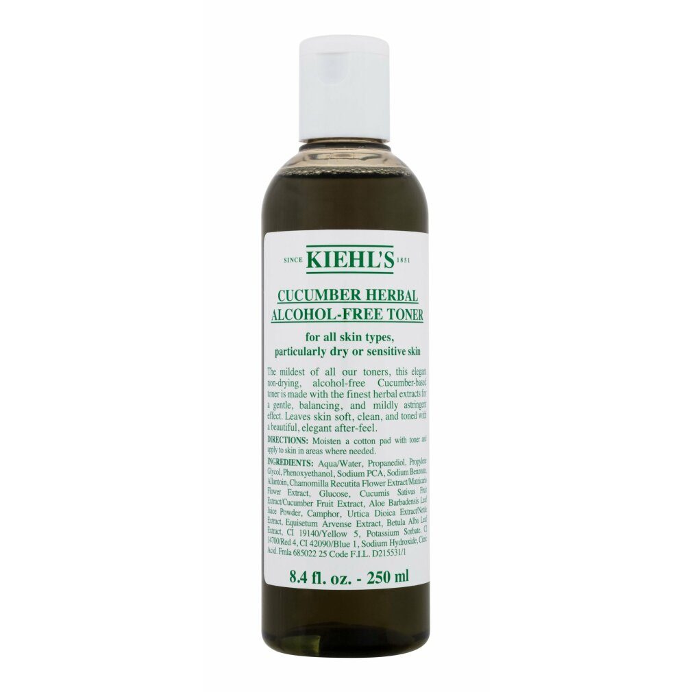 Kiehl Gesichtswasser Kiehl's Cucumber Herbal Alcohol Free Toner