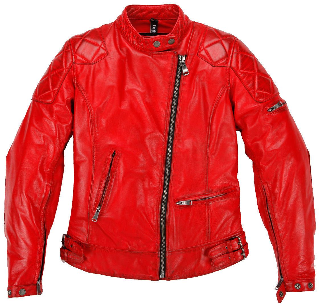 Helstons Motorradjacke KS70 Damen Lederjacke reflektierende abriebfest