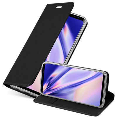 Cadorabo Handyhülle »Classy Book«, Hülle für Samsung Galaxy S9 Klappbare Handy Schutzhülle - mit Standfunktion und Kartenfach