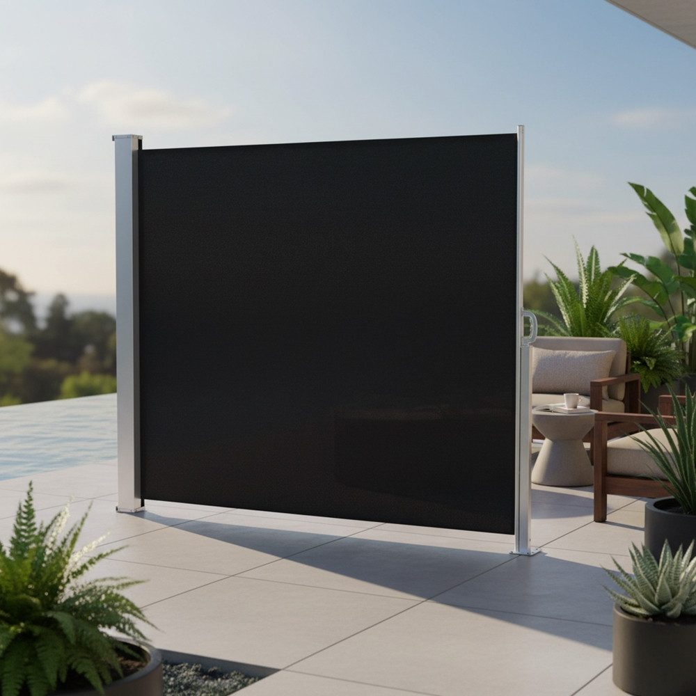 Melko Seitenmarkise Seitenmarkise Balkonmarkise Sichtschutz Windschutz verschiedene (Stück) Mit automatischer Zurückroll-Funktion
