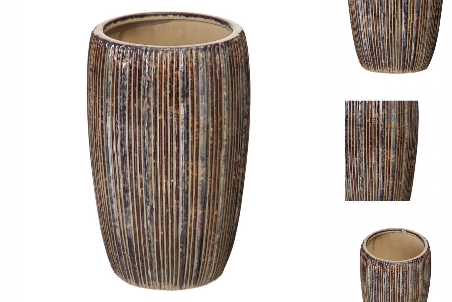 Bigbuy Dekovase Vase 16 x 16 x 25,5 cm aus Keramik