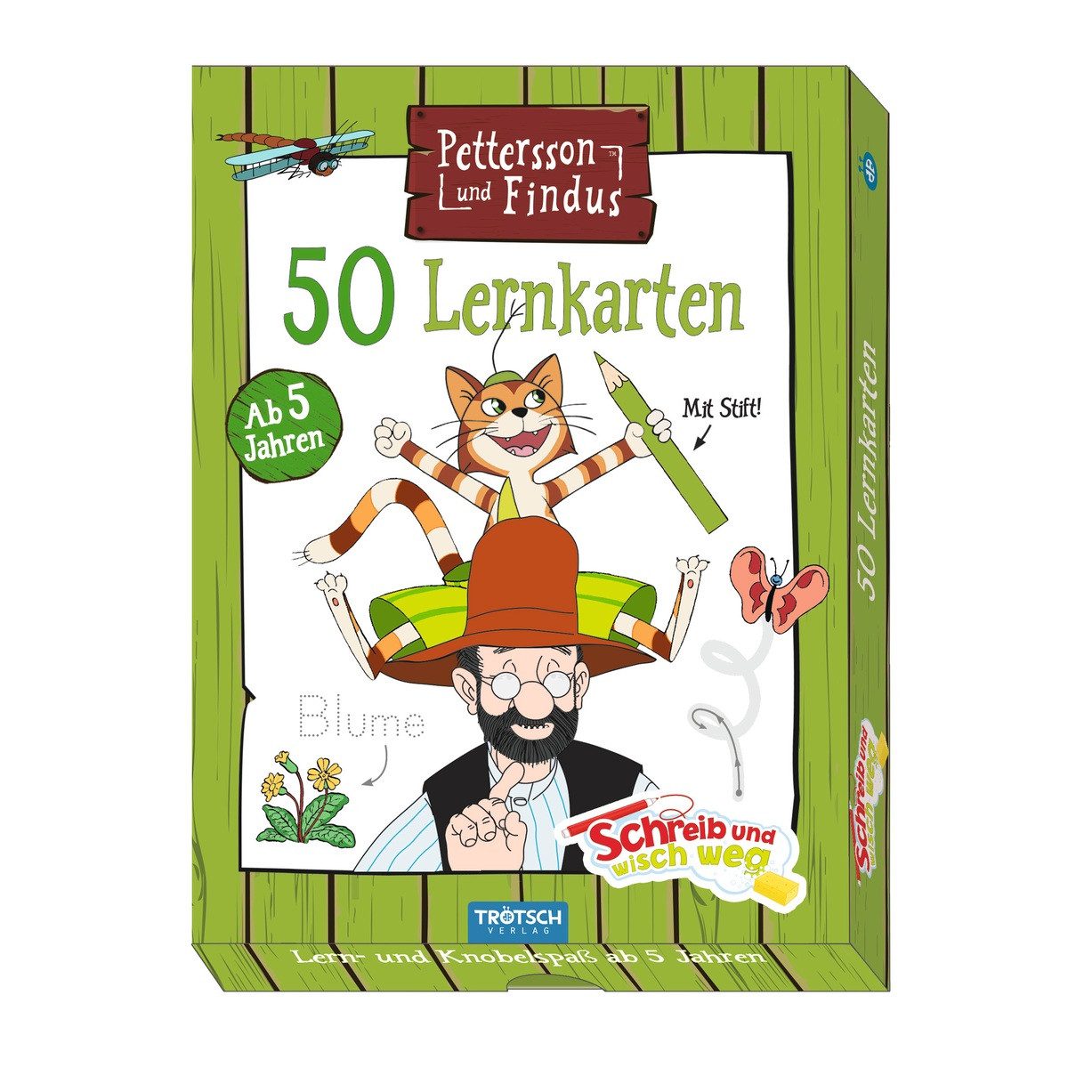 Trötsch Verlag Karteikarten TRÖTSCH Lernkarten Petterson und Findus 50 Stück