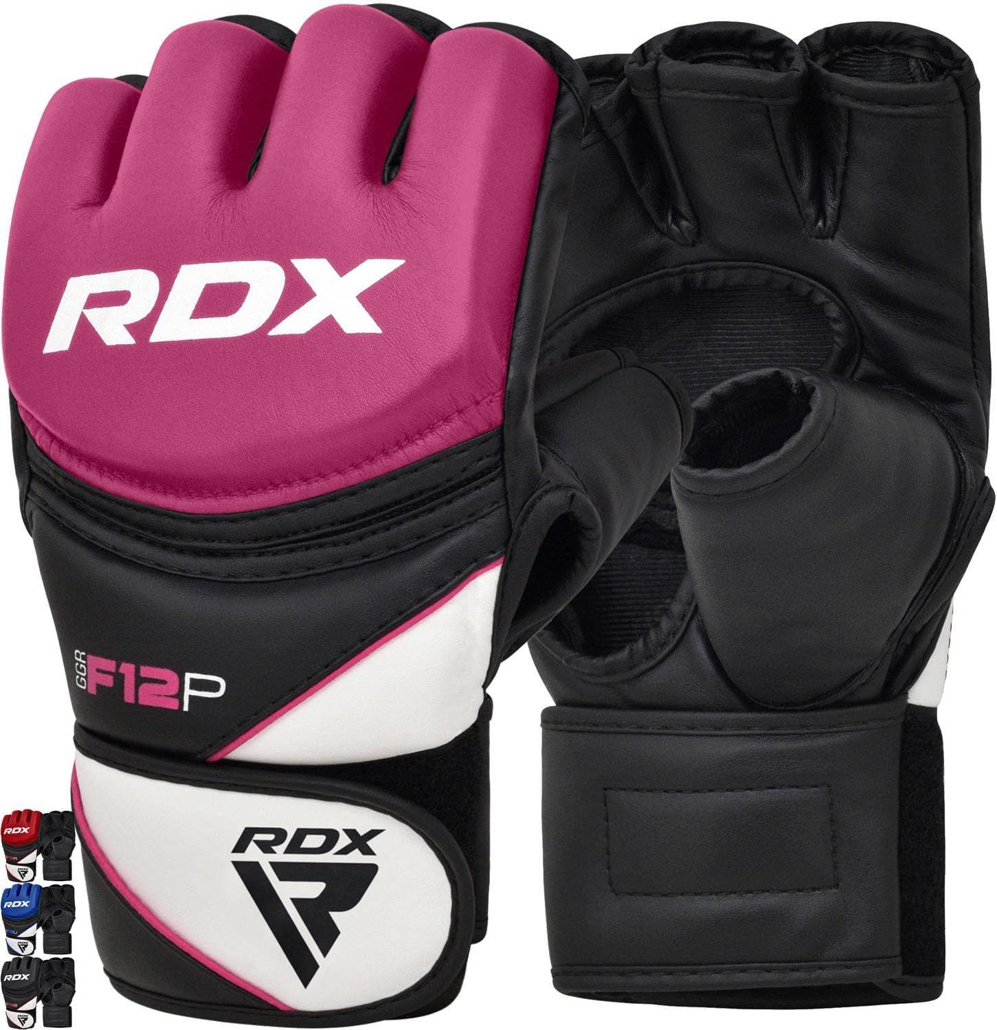 RDX Sports MMA-Handschuhe RDX Professionelle MMA Handschuhe, MMA Gloves Kampfsport Boxsack Pink