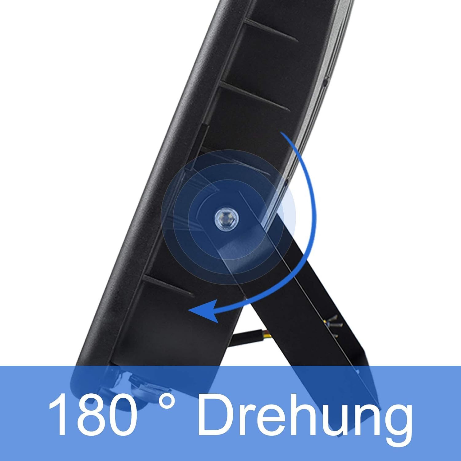 FIVMEN LED Flutlichtstrahler LED Baustrahler 2x100W LED Fluter Strahler mit Stativ und 3M Kabel, für Innen-und Außenbereich, Garage, Baustelle, Sportplatz