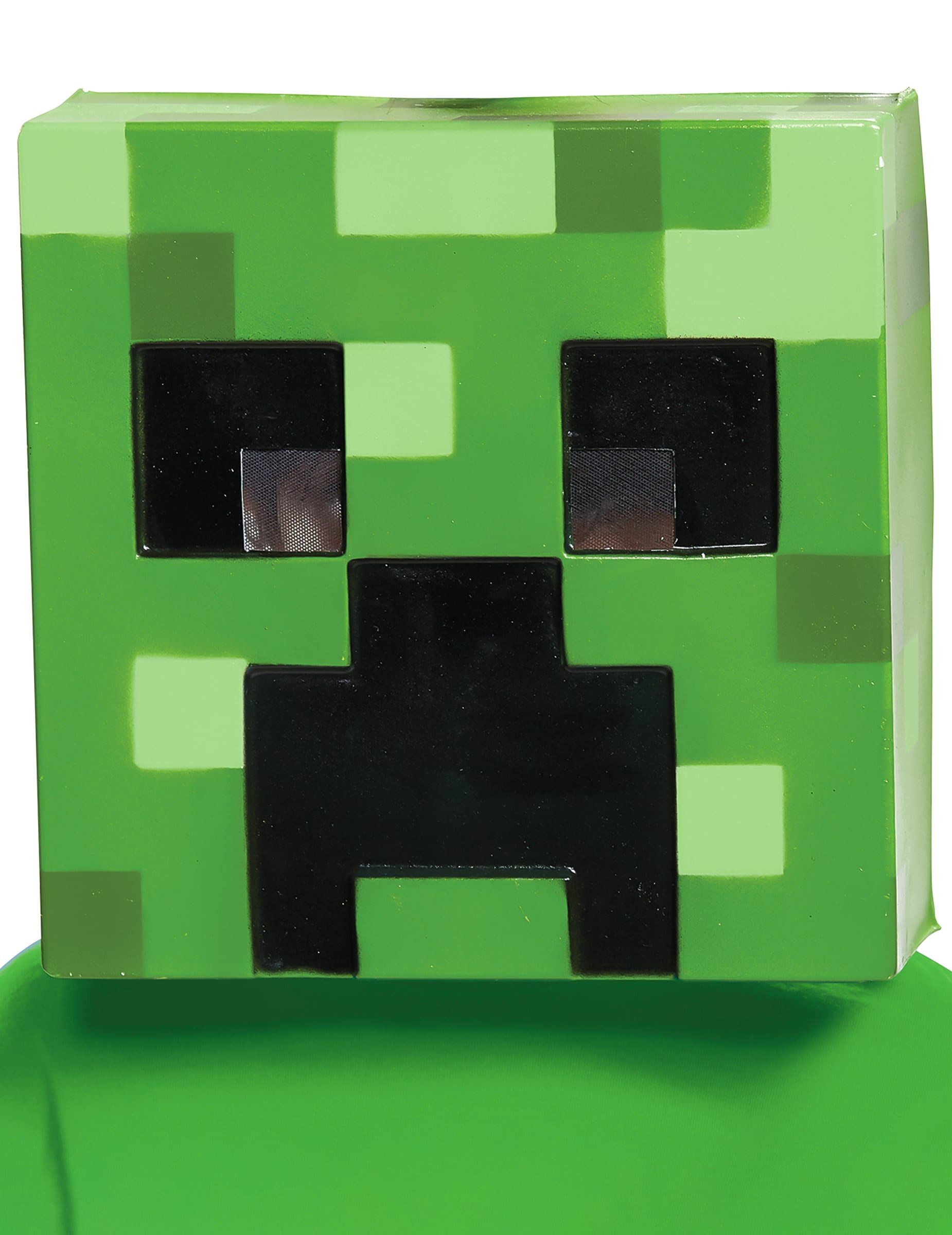 Disguise Kostüm Minecraft-Lizenzmaske Creeper Videospielmaske grün-schwarz