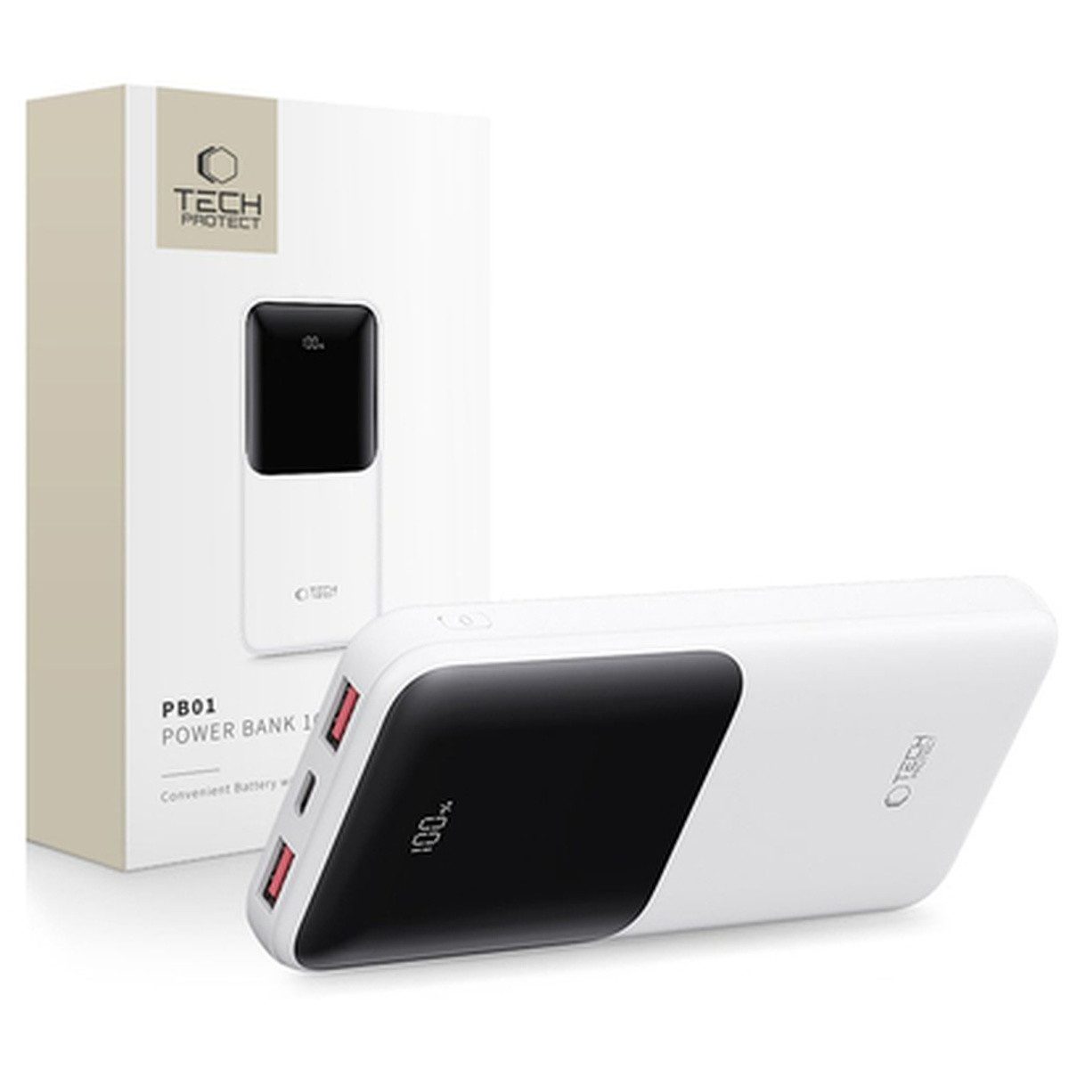 TECH PROTECT Powerbank Tech Protect PB01 10000mAh 22 5W Powerbank