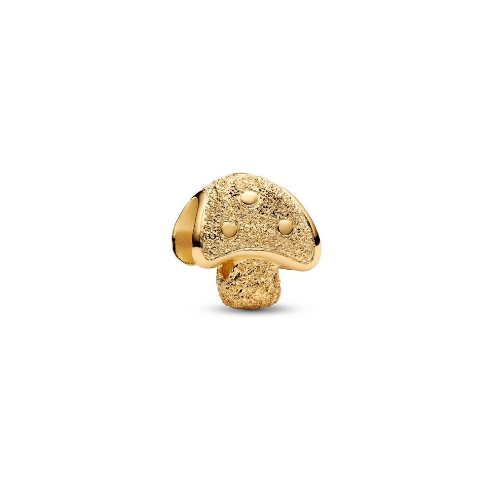 Pandora Charm-Einhänger Vergoldeter Pilz Mini-Charm für Damen von PANDORA