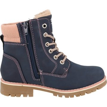 TOM TAILOR 4270806 Mädchen Schuhe Tex Boots gefüttert Winterstiefel Wasserabweisend, Reißverschluss