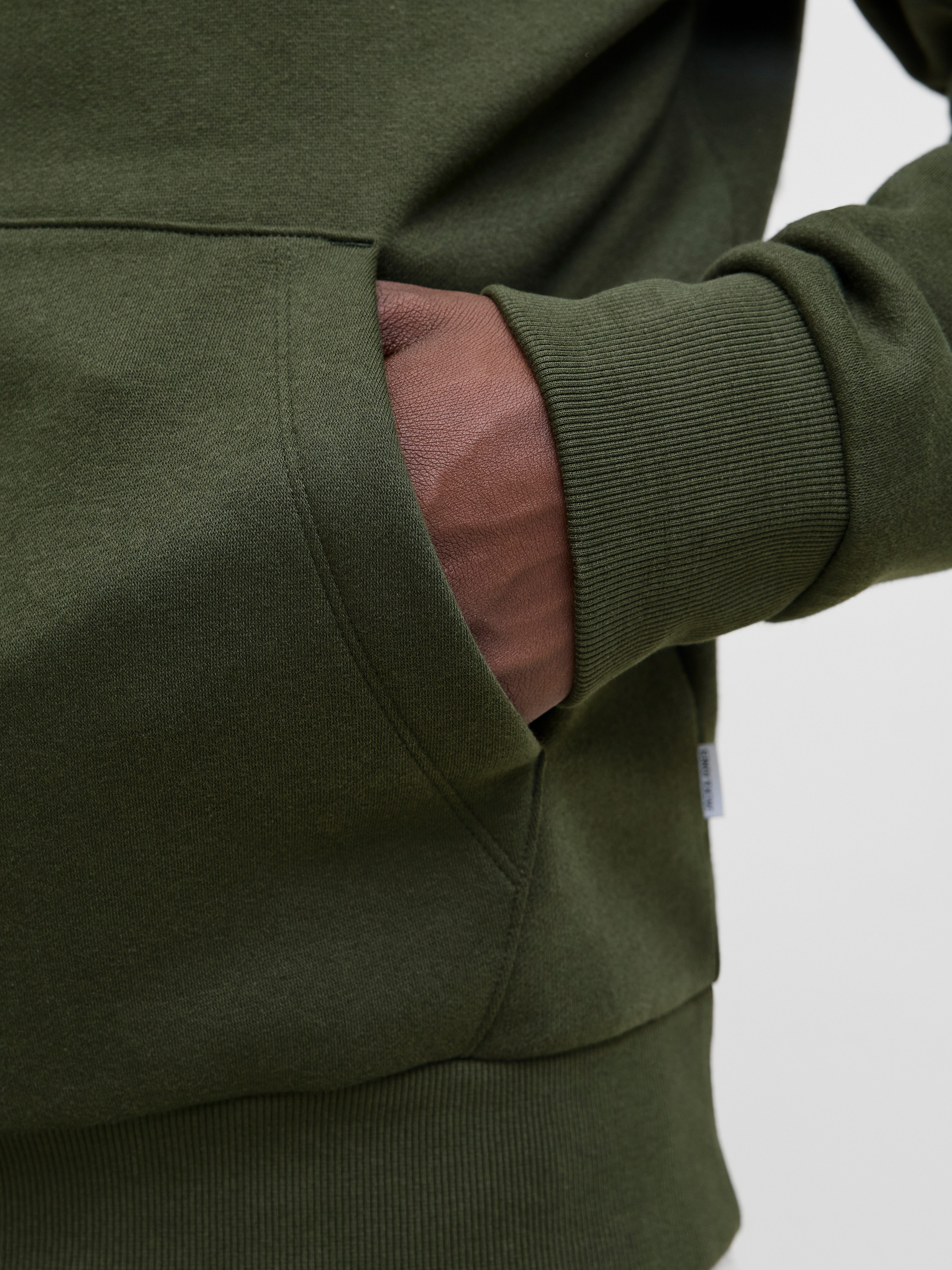 Jack & Jones Kapuzensweatshirt JJECORP LOGO SWEAT HOOD NOOS mit Logo Print günstig online kaufen