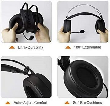 NUBWO Gaming Headset PS4, N7 Stereo Xbox one Headset Wired PC Gaming Gaming-Headset