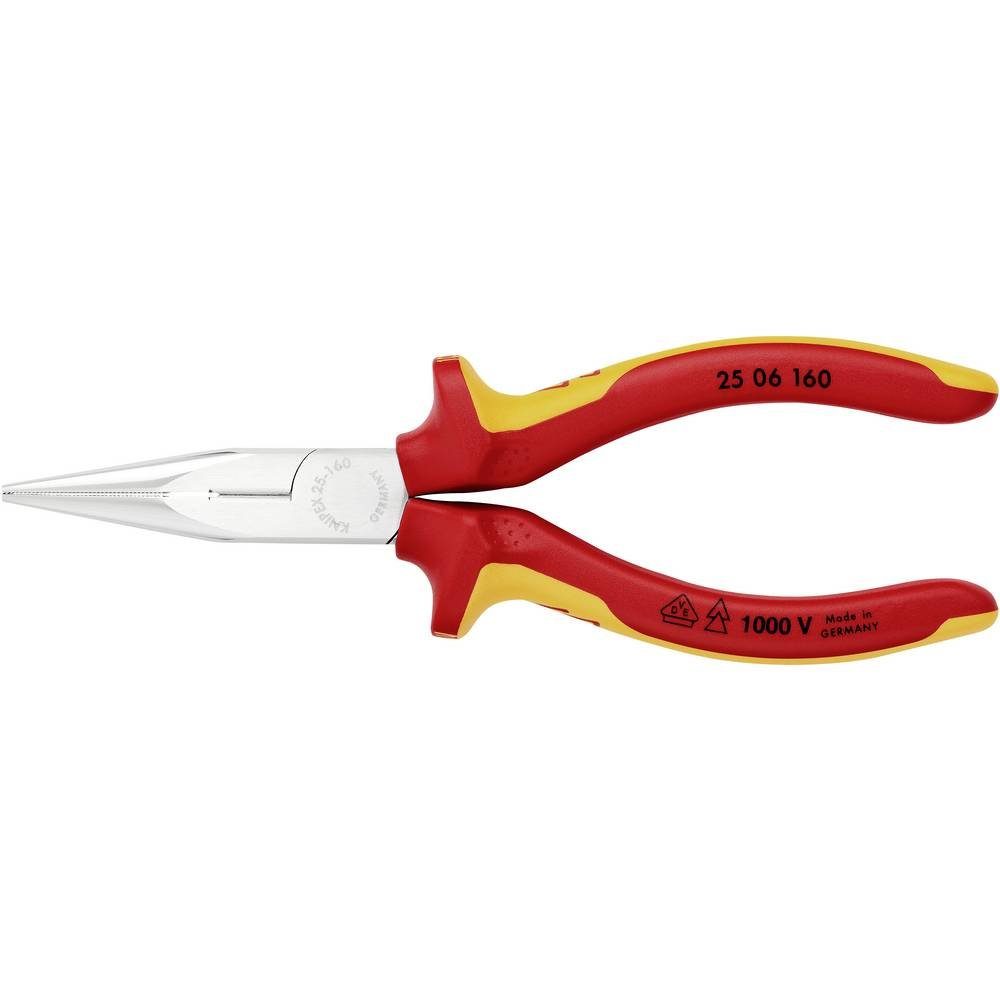 Knipex Flachzange VDE-Flachrundzange 25 06 160