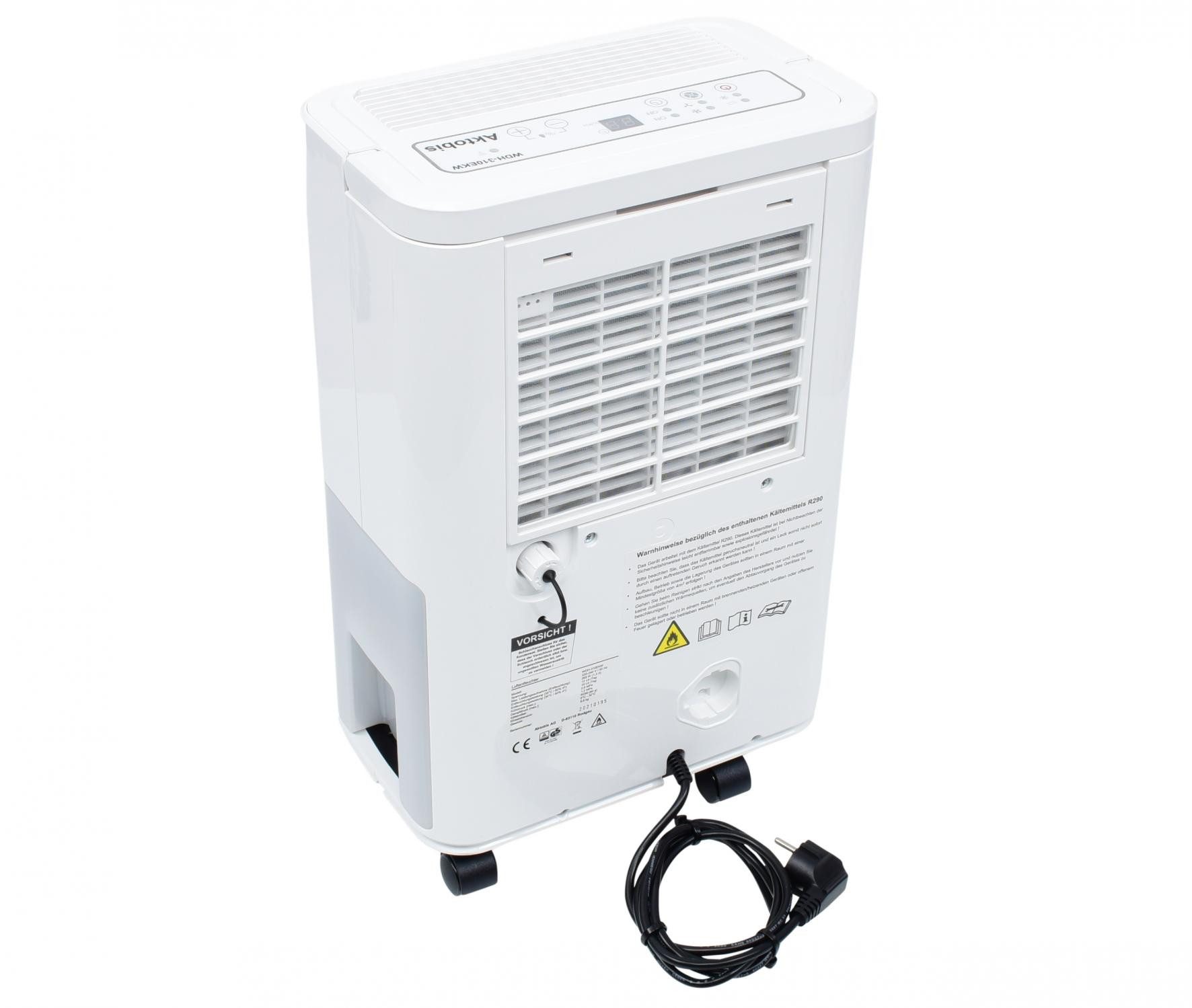 WDH Luftentfeuchter WDH-310EKW, für 50 m³ Räume, Entfeuchtung 12 l/Tag, Tan günstig online kaufen