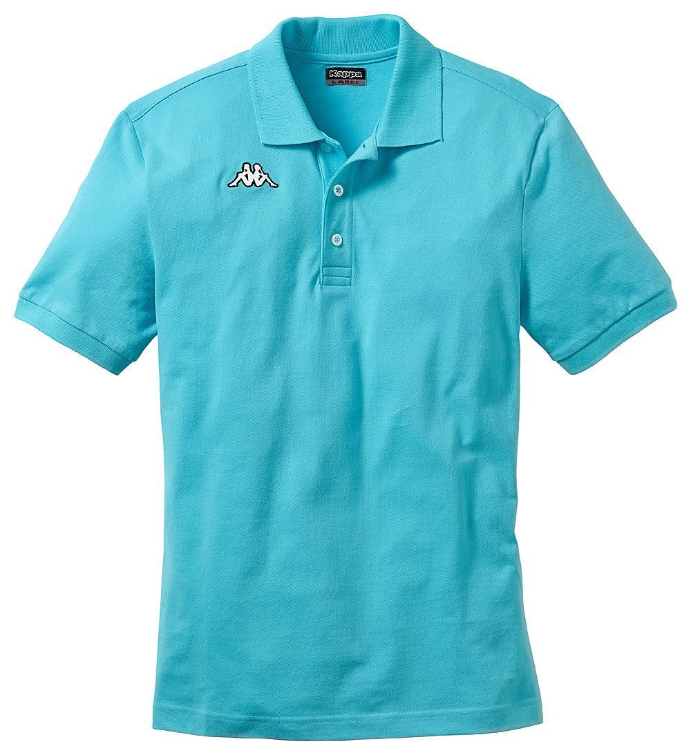 Kappa Poloshirt luftig-leichtes Gewebe aus reiner Naturfaser günstig online kaufen