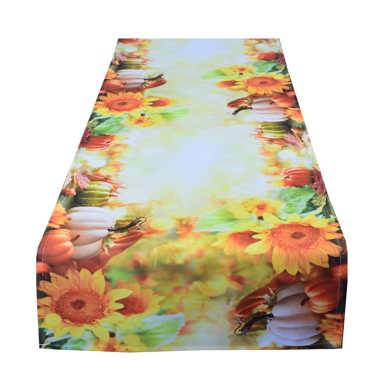 Delindo Lifestyle Tischdecke und Tischläufer Serie Kürbis, für Sommer und Herbst (1-tlg), Digitaldruck "Kürbis"
