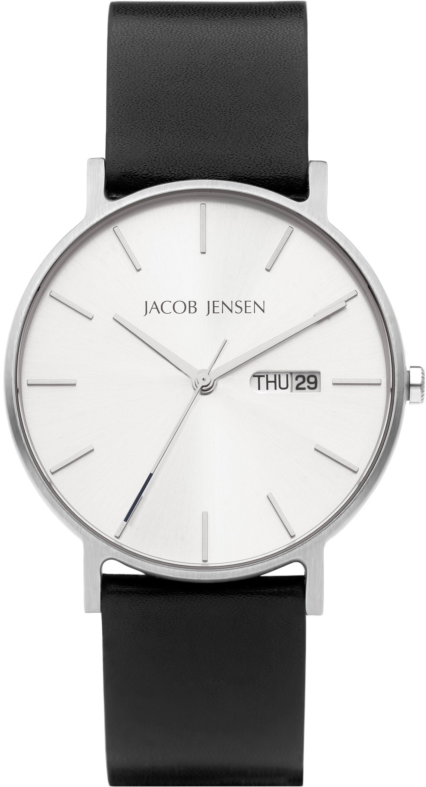 Jacob Jensen Quarzuhr mm, Contemporary 160 40 Nordic Timeless Silber