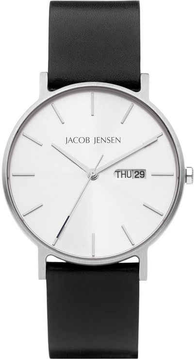 Jacob Jensen Quarzuhr Timeless Nordic Contemporary 40 mm, 160