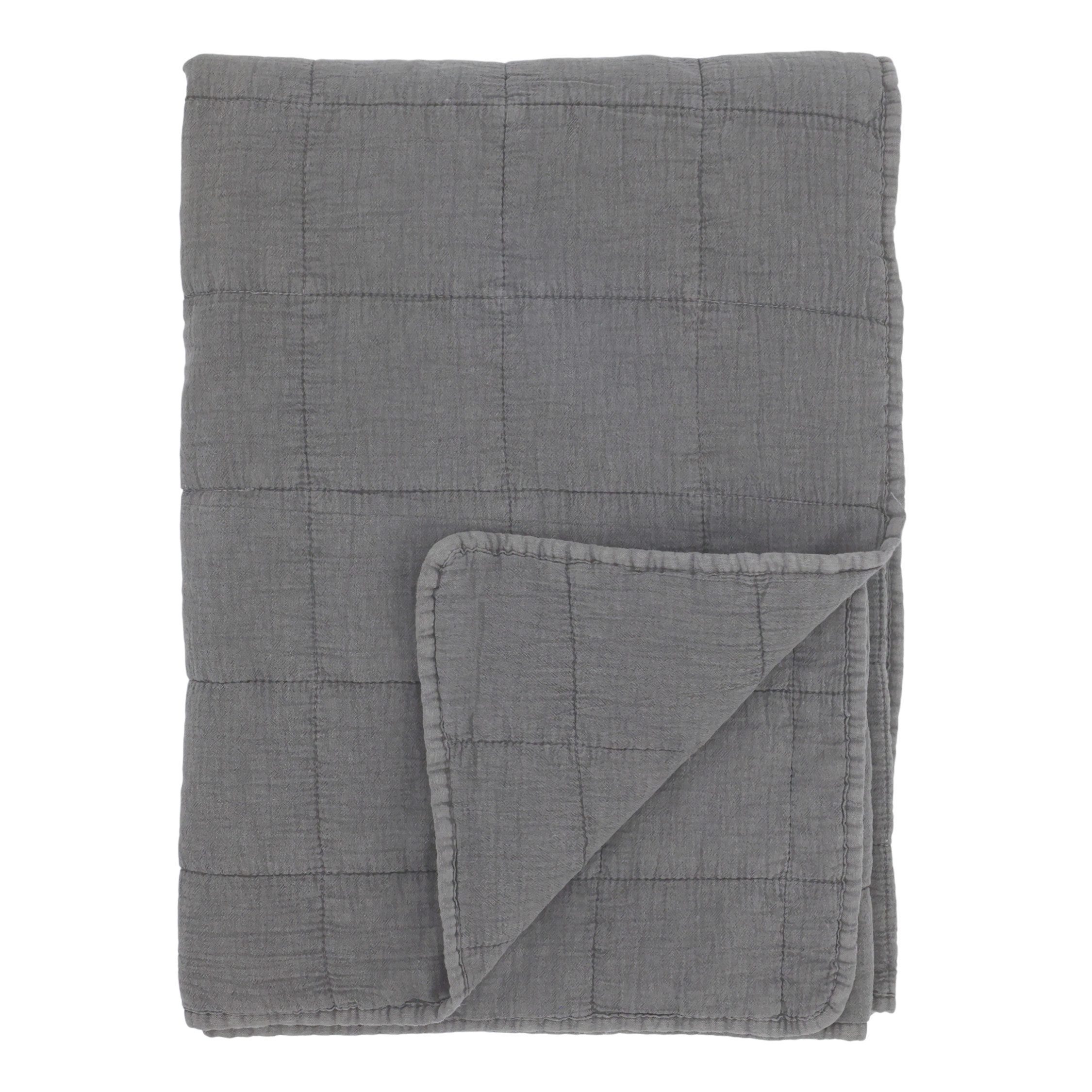 Chic Antique Tagesdecke Chic Antique Quilt Aix Vintage Thunder Grey