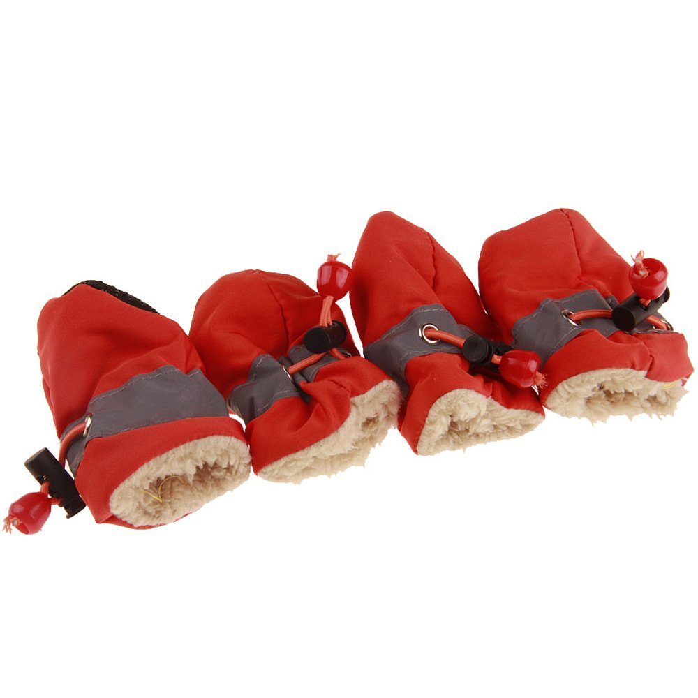 Pfotenschutz Anti-Rutsch Hundeschuhe Fußabdeckung für Hunde Winter Hundesocken