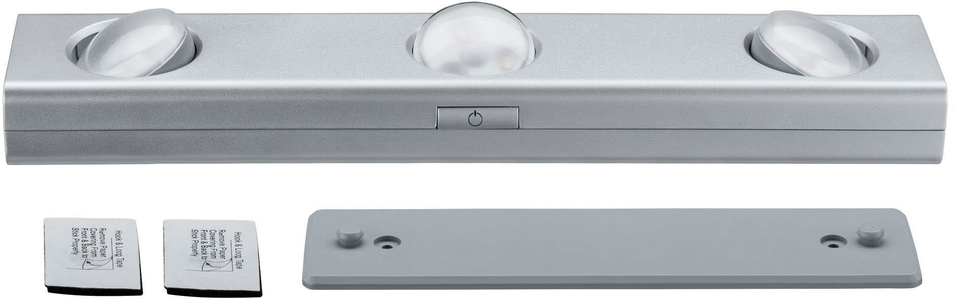 Paulmann Unterschrankleuchte LED Jiggle 3er-Spot dimmbar batteriebetrieben, ohne Leuchtmittel, Warmweiß, LED Jiggle 3er-Spot dimmbar batteriebetrieben – Bild 2 von 5