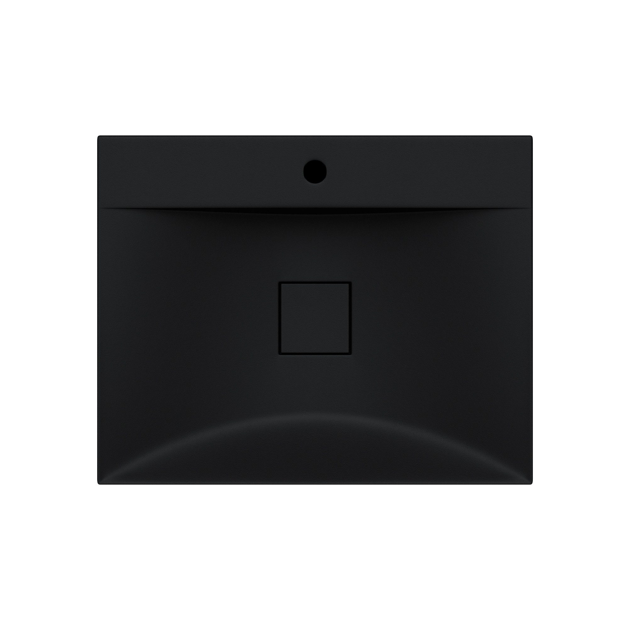 Mai & Mai Waschbecken Col810 Hänge-Waschtisch Mineralguss 1 Armaturenloch r günstig online kaufen